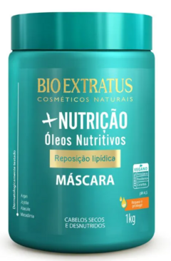 Máscara +Nutrição 1Kg MASCARA BIO EXTRATUS MAIS NUTRICAO 1KG