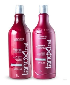 SHAMPOO E CONDICIONADOR HAIR FLY TANOX QUERATINA 2000ML