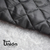 MATELASSÉ DE TAFETA-NEGRO ROMBOS 5X5/GUATA 100 GRS - comprar online