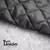 MATELASSÉ DE TAFETA-NEGRO ROMBOS 5X5/GUATA 150 GRS