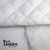 MATELASSÉ DE TAFETA-BLANCO ROMBOS 5X5/GUATA 100 GRS