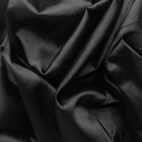 SATEN ELASTIZADO NEGRO