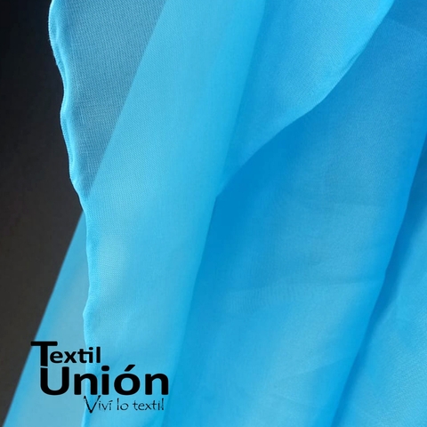 VOILE TURQUEZA (ANCHO 3 METROS) - TEXTIL UNION