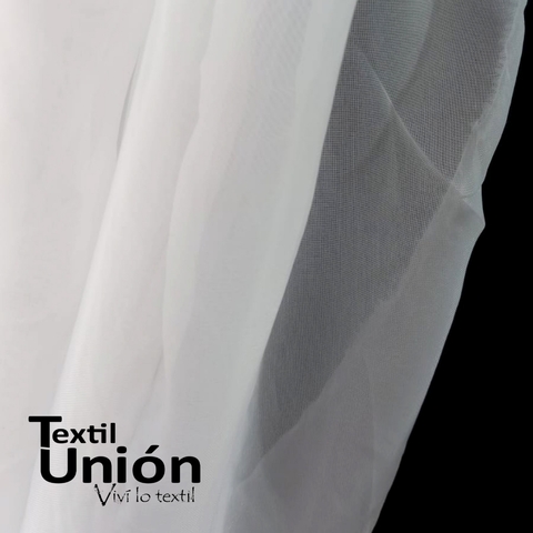 VOILE BLANCO (ANCHO 3 METROS) - TEXTIL UNION