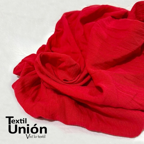 GASA ARRUGADA ROJO (ANCHO 2.90 METROS)
