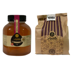COMBO Miel pura x 1kg + Yerba 1kg Apidelta