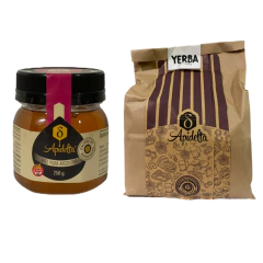 COMBO Miel pura x 250g + Yerba 1kg Apidelta