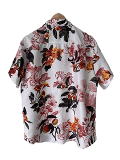 Camisa Floreada talle M #5071 - comprar online