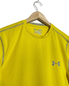 Remera amarilla UNDER ARMOUR HEAT GEAR #4290 - comprar online