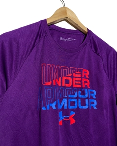 Remera violeta UNDER ARMOUR #4187 - comprar online