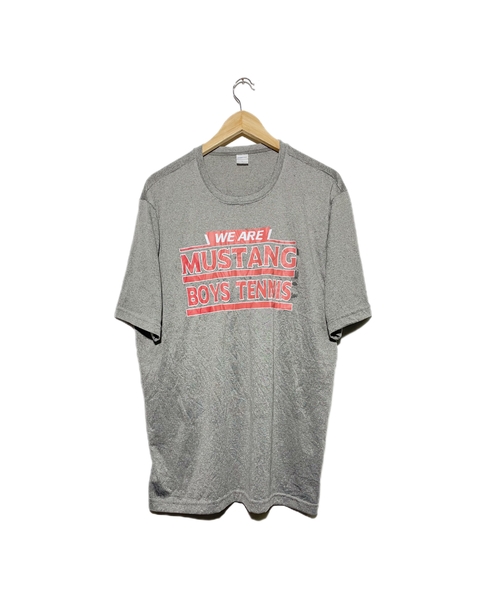 Remera SPORT TEK MUSTANG BOYS TENNIS GRIS #4249