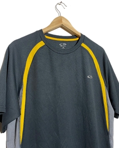 Remera CHAMPION GRIS Y AMARILLA #4348 - comprar online