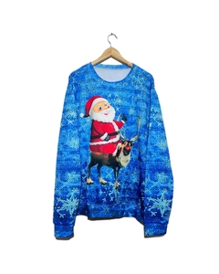 Buzo NAVIDAD CELESTE #4590