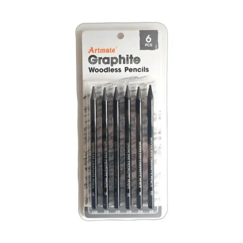Set Artmate Lápices de Grafito Puro x 6