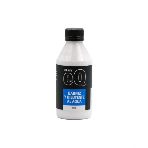 Barniz EQ Diluyente al Agua Mate x 250 cc