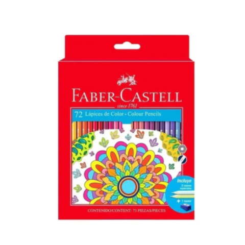 Lapices de colores Faber Castell x 72