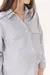 CAMISA NEPAL POPLIN RAYADO VENGA MADRE - BYN en internet