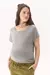 REMERA DOSENUNO JERSEY ULTRA SOFT gris melange - VENGAN MADRE - tienda online