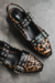 Alcala Animal Print negro - comprar online