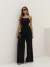 CONJUNTO ELISE PRETO - HOT PINK 