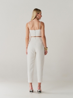 CALÇA CENOURA LUIZA BRANCA - comprar online