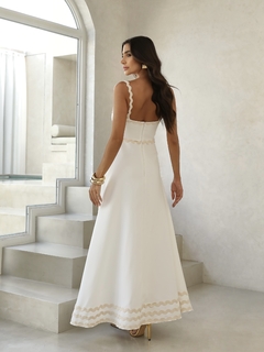 VESTIDO TAIS OFF WHITE - comprar online