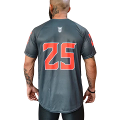 Tipo Jérsey #25 - Padrão 2 Cinza Escuro Rhynos FA - Lycan