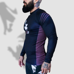 Rash Guard LY23 Manga Longa Grad. Marrom - comprar online