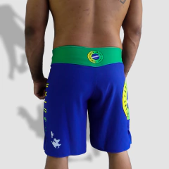 Fight Shorts Fábio Aguiar Fight Company Azul (SEM Velcro) - Lycan