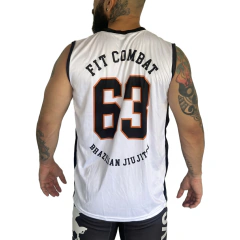 Regata Basquete Fit Combat 63 Branca na internet