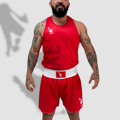 Conjunto LY Boxe Corner Vermelho