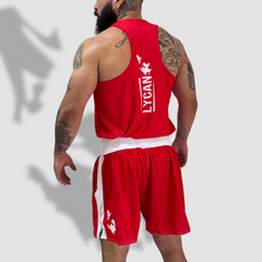 Conjunto LY Boxe Corner Vermelho na internet