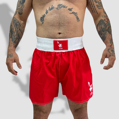 Bermuda LY Boxe Corner Vermelho - comprar online