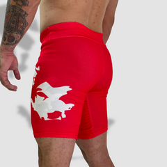 Short Compressão Lycan Red na internet