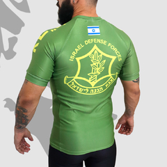 Rash Guard Manga Curta Israel Defense Forces - Tzahal - comprar online