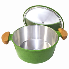 Caçarola em alumínio fundido Lunna - Verde mesclado - comprar online