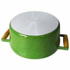 Caçarola em alumínio fundido Colors - Verde mesclado na internet
