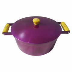 Caçarola em alumínio fundido Colors - Violeta verniz - comprar online
