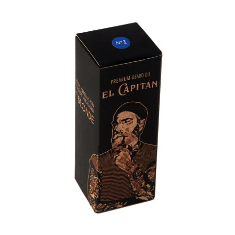 El Capitán, aceite para barba 20ml N°1