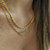 Colar Duplo Aura - It bijoux acessórios