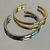 Bracelete Aberto Liso Poder Sutil