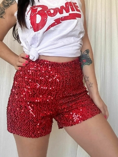 Short Christmas Rojo