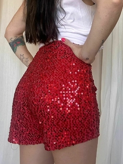 Short Christmas Rojo - comprar online