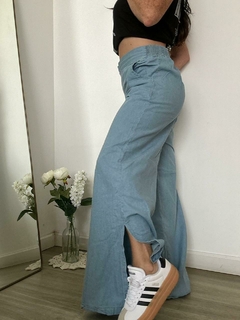 Wide leg Denim Comfy - comprar online