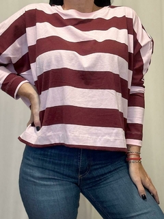 Remera Manga larga cebra - comprar online