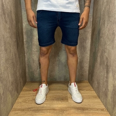 Bermuda jean clasica azul - comprar online