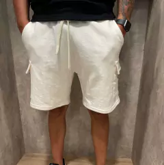 Bermuda algodon cargo blanca en internet