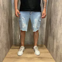 bermuda cargo jean clarita c4 - comprar online