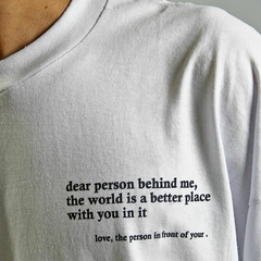 REMERA BOXY BLANCA - comprar online