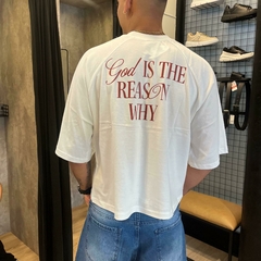 Remera Boxy God crudo - comprar online